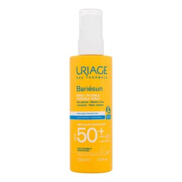 Uriage Bariésun Invisible Spray SPF50+ vlažilen in vodoodporen sprej za zaščito pred soncem za telo 200 ml