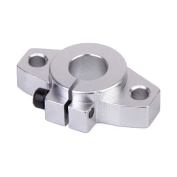 Start3Dprint 4kosi SHF12 aluminijasti nosilec za podporo gredi za linearna okrogla vodila 12 mm