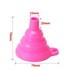 Start3Dprint 2kosa Zložljivi silikonski lijak z mrežastim filtrom iz nerjavečega jekla za tekočo smolo, zložen dizajn