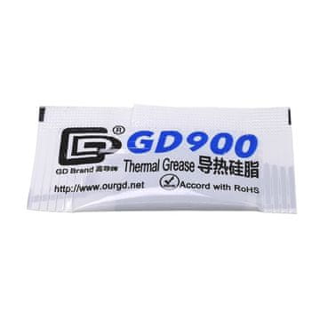 Start3Dprint GD900 termalna pasta 0,5g - paket 20 kosov, toplotna prevodnost 4,8W za hlajenje CPU/GPU