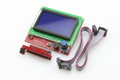 Start3Dprint Polno grafični LCD zaslon 12864 za RAMPS 1.4 s podporo za SD kartico in adapterjem