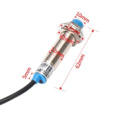 Start3Dprint LJ12A3-4-Z/BX induktivno bližinsko stikalo, M12, 4 mm domet zaznavanja, NPN, DC 6-36V