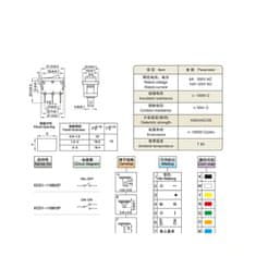 Start3Dprint IEC320 C14 napajalna vtičnica 250V 10A s stikalom in varovalko