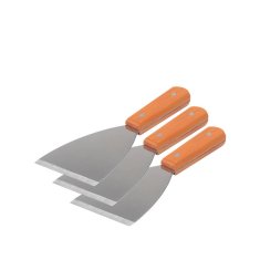 Start3Dprint Ergonomska lopatica iz nerjavečega jekla z lesenim ročajem za odstranjevanje izdelkov s grelne postelje 3D-tiskalnika