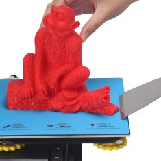 Start3Dprint Ergonomska lopatica iz nerjavečega jekla z lesenim ročajem za odstranjevanje izdelkov s grelne postelje 3D-tiskalnika