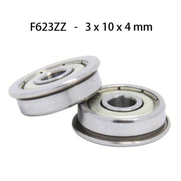 Start3Dprint Ležaj F623ZZ s prirobnico 3x10x4mm (10 kosov)