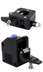 Start3Dprint Vsestranski kovinski BMG ekstruder za 1,75 mm Bowden - dvojni CNC pogon