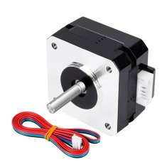 Start3Dprint Nema 17 koračni motor 23mm 1A s konektorjem in kablom - Kompaktna preciznost za 3D tiskalnike, CNC in robotiko