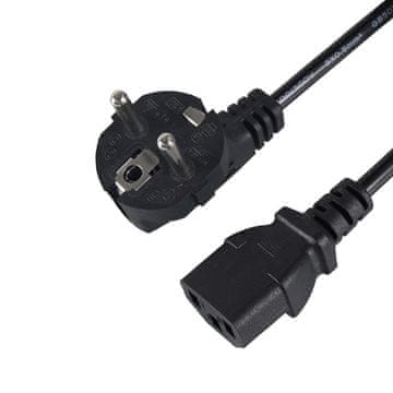 Start3Dprint Napajalni kabel C13 EU - 1,2 m, 250 V, 10 A, bakreni vodniki