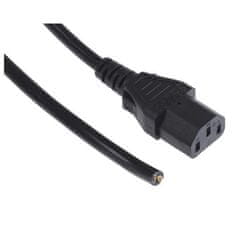 Start3Dprint Napajalni kabel z IEC C13 priključkom, 1,2 m, 250V 10A, baker