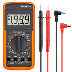 Start3Dprint DT9205A digitalni multimeter z torbo - LCD zaslon, večnamensko merjenje