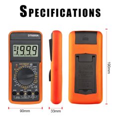 Start3Dprint DT9205A digitalni multimeter z torbo - LCD zaslon, večnamensko merjenje