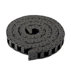 Start3Dprint Kabelska veriga za kable 1 m 10x15 mm z mostičkom - Ojačan najlon, prilagodljiva, enostavno vzdrževanje