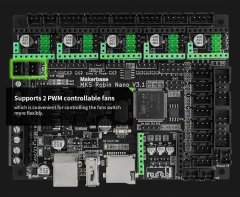 Start3Dprint MKS Robin Nano V3.1 32-bit nadzorna plošča za 3D tiskalnik s Touch LCD TFT35