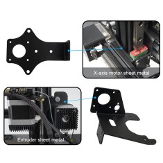 Start3Dprint Komplet za nadgradnjo Creality CR-10 XZ osi z linearnimi vodili MGN12H BLV, komplet 380 mm/470 mm