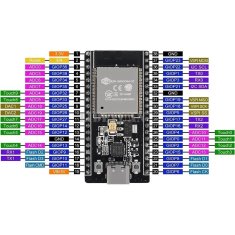 Start3Dprint ESP-WROOM-32 Type-C IoT modul - Dvojno jedro, Wi-Fi in Bluetooth, 38 pinov