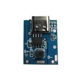 Start3Dprint USB-A 5V Boost Step Up polnilni modul s priklopom USB-C, izhod 1A, za 18650 litijeve baterije