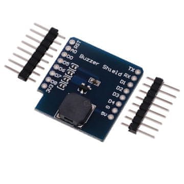 Start3Dprint D1 Buzzer Shield za Wemos D1 Mini ESP8266 - 1kHz-3kHz, več nadzornih pinov, 5V