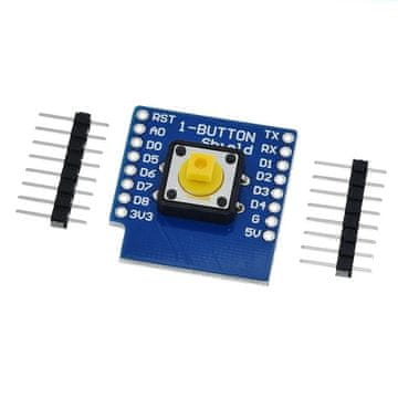 Start3Dprint D1 Button Shield za ESP8266 WeMos D1 Mini - Momentni potisni gumb modul