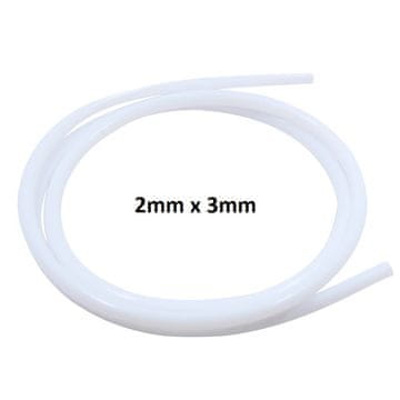 Start3Dprint 5m PTFE teflonska cev 2 mm notranji x 3 mm zunanji premer za 1,75 mm navoji Hotend