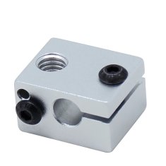 Start3Dprint 5kosov Aluminijasti grelni blok za HotEnd - Združljiv z M6 šobami, 20x16x12 mm