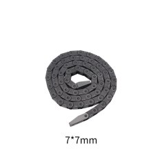 Start3Dprint Vlečna veriga za kabel 1 m - 7 mm nosilec kablov za 3D tiskalnike in CNC stroje