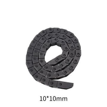 Start3Dprint Vlečna veriga za kabel 1 m - 10 mm nosilec kablov za 3D tiskalnike in CNC stroje