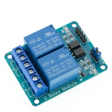 Start3Dprint 2 Kanalni 5V relejni modul z optokupljerjem za upravljanje AC/DC