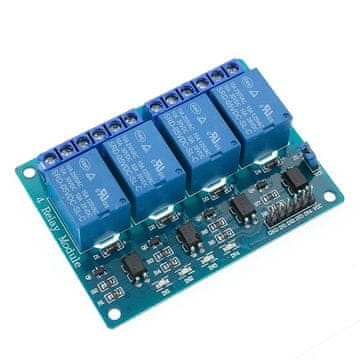 Start3Dprint 4 Kanalni 5V relejni modul z optokupljerjem za upravljanje AC/DC