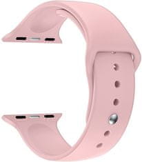 Silikonski trak za Apple Watch - Roza 38/40/41 mm - S/M
