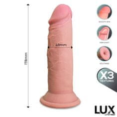 LUX DILDO Lux Wolf Triple Density Skin 17,8 cm