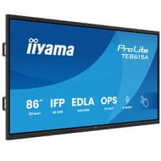 iiyama ProLite TE8615A-B1AG 217,4cm (85,6") UHD IPS DP/HDMI/USB-C na dotik informacijski / interaktivni monitor
