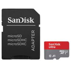 SanDisk Ultra microSDXC 64GB UHS-I FHD (SDSQUAB-064G-GN6MA) spominska kartica