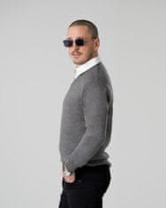 PANTONECLO moški pulover z imitacijo srajce – eleganten in udoben, XL