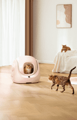 CATLINK Baymax inteligentno mačje stranišče, roza