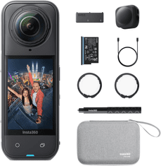 Insta360 X5 Essential Bundle kamera, športna