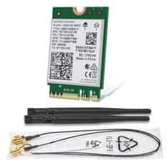 ASRock AX210NGW mrežna kartica, M.2 2230, Wi-Fi 6E, Bluetooth 5.2