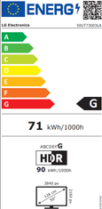 LG 50UT73003LA TV sprejemnik, UHD, webOS 24 (50UT73003LA)