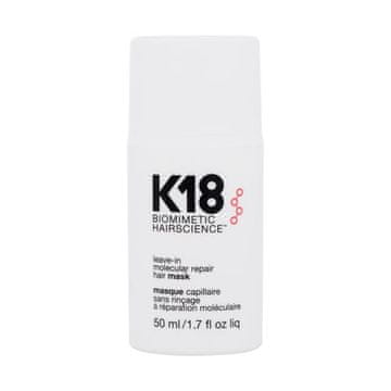 K18 Molecular Repair Leave-In Hair Mask maska za poškodovane lase brez izpiranja za ženske