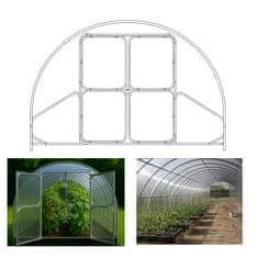 tim-dam Rastlinjak COMFORT PRO 4x10m, Polikarbonat 4mm, Pocinkan Profil 40x20mm