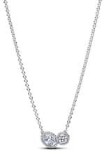 Pandora Srebrna ogrlica Embracing halo Timeless 393632C01-45
