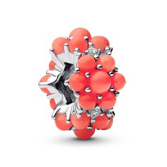Pandora Osupljiva srebrna perla Coral Ocean Moments 793897C01