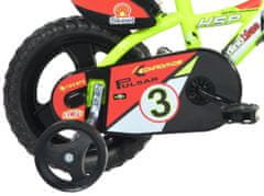 Kubisport Otroško kolo Dino rumeno 12" 2024