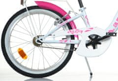 Dino bikes dekliško kolo 20" 2022 belo