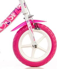 Dino bikes Dekliško kolo 12" - 2024 bela