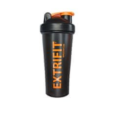 Extrifit Shaker 600 ml oranžna, črn logotip