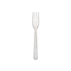 Jedilne vilice Benetke - ponovna uporaba - 18 cm, transp., 100 kosov