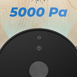  Mamibot EXVAC800S Macho robotski sesalnik, 5000 Pa, črn