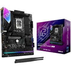 ASRock Phantom Gaming B860 Lightning WiFi osnovna plošča, LGA1851, DDR5, gaming, ATX (90-MXBR20-A0UAYZ)