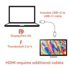 Wacom Grafični zaslon Cintiq 24, USB-C